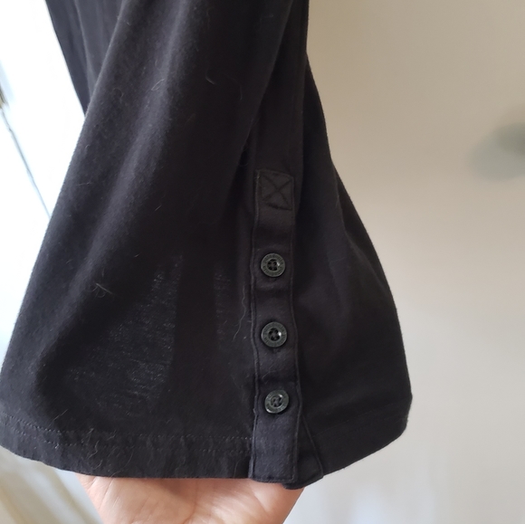 Patagonia 3/4 Sleeve Black Dress/Tunic - Picture 4 of 7